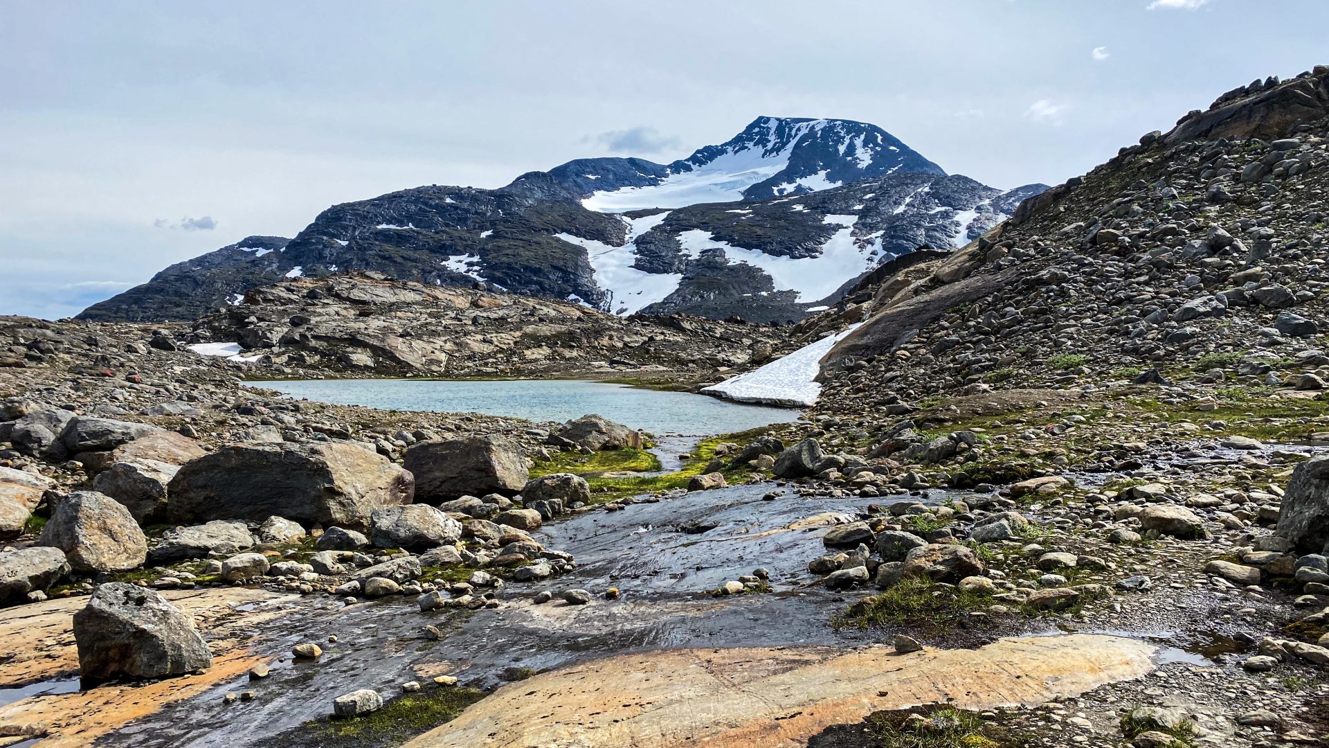 Hi North Northern Norway's highest mountain, Oksskolten